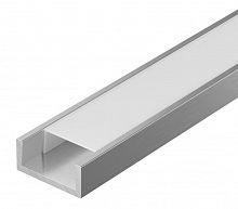 Профиль алюминиевый для LED ленты 1607 2м опал (LSADD1607-SET1-2-N1-1-08) Профиль для LED ленты