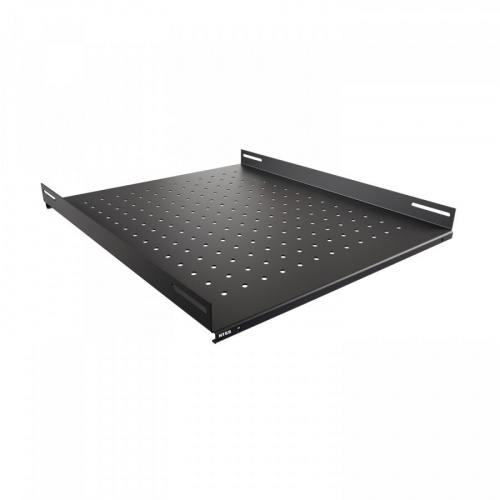 NTSS-FS-H-800-BL 1U нагр.:100кг. 19" 550мм черный Полка стационарная