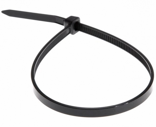 Стяжка Хомут nylon 200x4,8 мм 100 шт. чёрный
