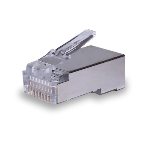 Коннекторы 8P8C FTP Cat.5e (RJ-45) 2pb (100шт) (10-0234) Разъем RJ-45