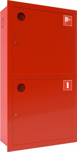 Ш-ПК-О-003ВЗК (ПК-320ВЗК) Шкаф пожарный встраиваемый закрытый красный