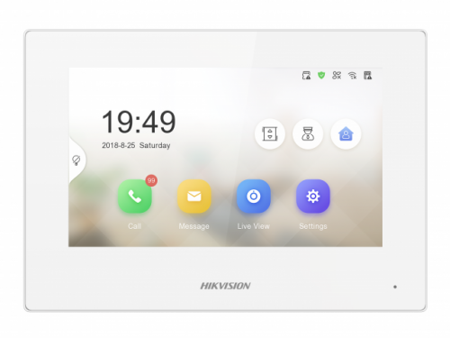 DS-KH6320-LE1/White(B) Монитор IP-домофона DS-KH6320-LE1/White(B) Монитор IP-домофона