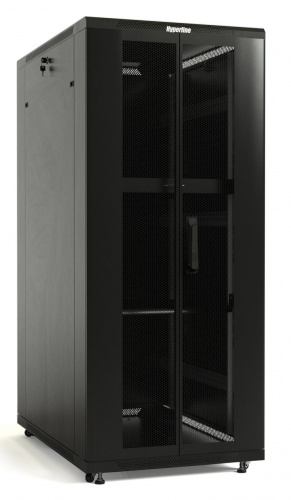 TTB-1868-DD-RAL9004 Шкаф телекоммуникационный 19" напольный 18U TTB-1868-DD-RAL9004 Шкаф телекоммуникационный 19" напольный 18U