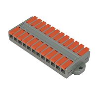 MX662-12R (11420c) Клемма соединительная универсальная проходная 12 полюсов