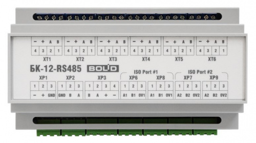 БК-12-RS485-01 Блок коммутации БК-12-RS485-01 Блок коммутации