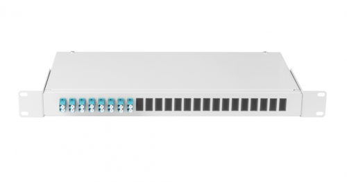 NMF-RP16LCUS2-WS-ES-1U-GY Кросс оптический 19"