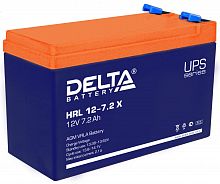 Delta HRL 12-7.2 X Аккумулятор герметичный свинцово-кислотный