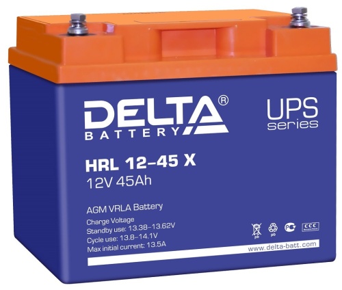 Delta HRL 12-45 X Аккумулятор герметичный свинцово-кислотный