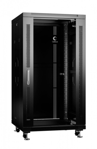 SH-05C-22U60/60-BK (8556c) Шкаф телекоммуникационный 19" напольный 22U SH-05C-22U60/60-BK (8556c) Шкаф телекоммуникационный 19" напольный 22U