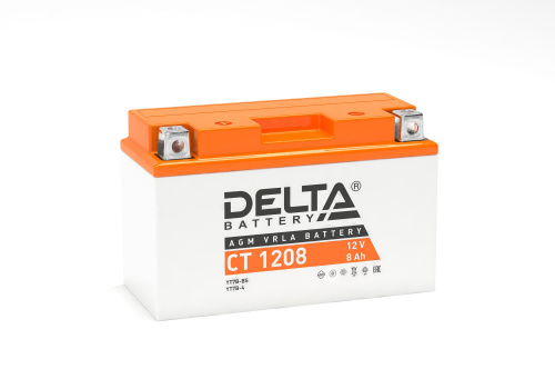 Delta CT 1208 Аккумулятор герметичный свинцово-кислотный стартерный