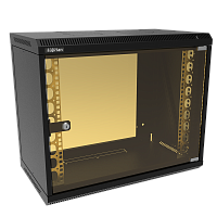 ТВЛ-9U-600-350-СР-9005 (05-1090-B) Шкаф настенный телекоммуникационный