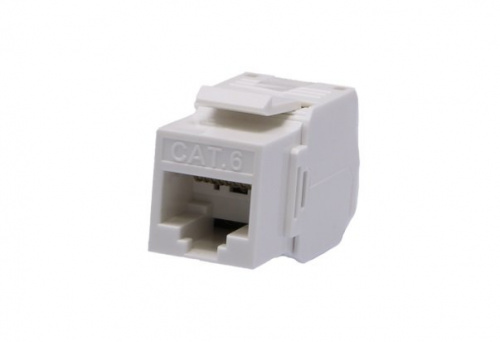 Розеточный модуль Keystone Jack 8P8C (RJ-45) UTP Cat.6 (10-0342-1) Розеточный модуль Keystone Jack 8P8C