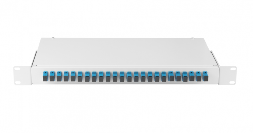 NMF-RP24SCUS2-WS-ES-1U-GY Кросс оптический 19"