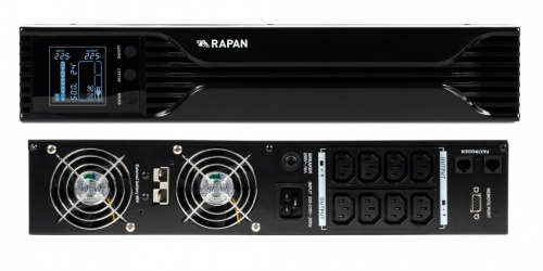 RAPAN-UPS 3000 RACK+4x9Ah (8960) Бесперебойный источник питания RAPAN-UPS 3000 RACK+4x9Ah (8960) Бесперебойный источник питания