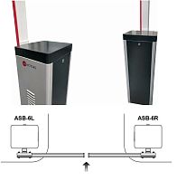 ASB-6R (с прямоугольной стрелой 6,3 метра) Шлагбаум автоматический для правостороннего монтажа