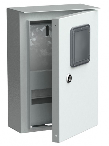 Корпус металлический коттеджный навесной TITAN ЩУРн-1/9 370х250х135 IP54 (MKM24-N-009-54-ZO) фото 2