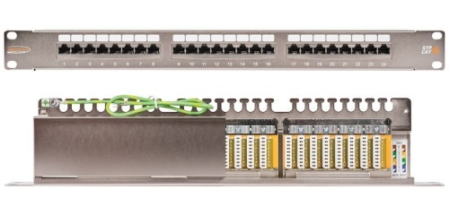 NMC-RP24SE2-1U-MT Патч-панель 19"