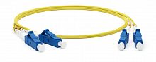 FC-D2-9-LC/UR-LC/UR-H-15M-LSZH-YL Патч-корд волоконно-оптический одномодовый