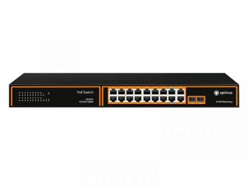 U1I-16G2b/2G/2S Коммутатор с питанием по PoE 18-портовый U1I-16G2b/2G/2S Коммутатор с питанием по PoE 18-портовый
