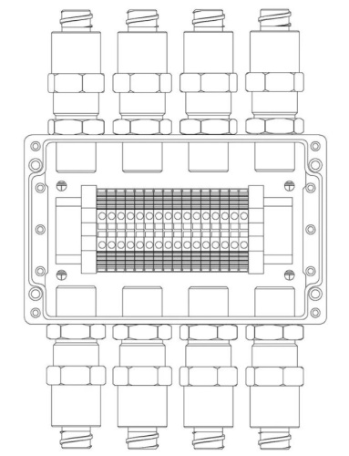 КВМК 1603 Коробка коммутационная взрывозащищенная