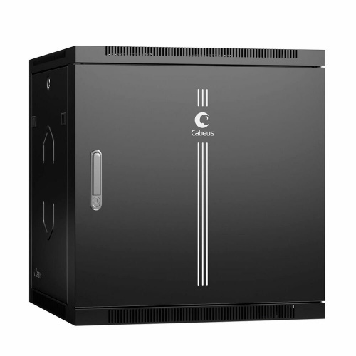 SH-05F-12U60/35m-R-BK (10757c) Шкаф телекоммуникационный 19" настенный 12U