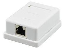 Розетка настенная RJ-45, 8P8C, Cat.5e, 1 порт FTP (10-0354) Компьютерная розетка