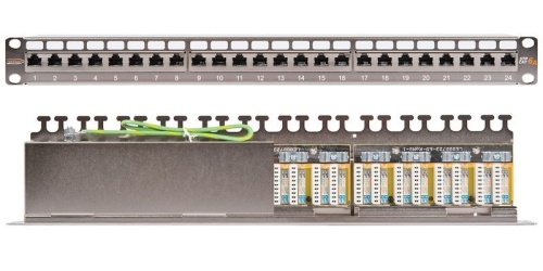 NMC-RP24SA2-1U-MT Патч-панель 19"