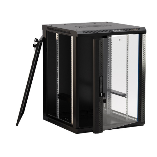 TWB-0445-GP-RAL9004 Шкаф телекоммуникационный 19" настенный 4U TWB-0445-GP-RAL9004 Шкаф телекоммуникационный 19" настенный 4U