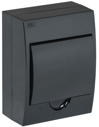 Корпус пластиковый навесной KREPTA 3 ЩРН-П-6 IP41 черный (MKP12-N-06-41-K02)