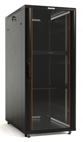 TTB-2266-AS-RAL9004 Шкаф телекоммуникационный 19" напольный 22U TTB-2266-AS-RAL9004 Шкаф телекоммуникационный 19" напольный 22U