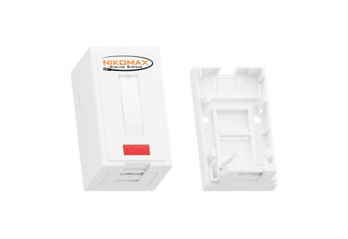 NMC-MB1P-ST-WT Корпус настенной розетки
