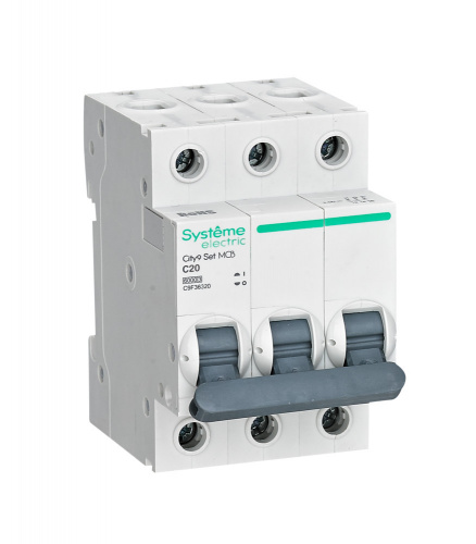 City9 Set 3P 20А 6kA 400В С (C9F36320)