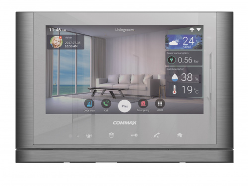 CIOT-1020M (белый) Монитор IP-домофона цветной CIOT-1020M (белый) Монитор IP-домофона цветной