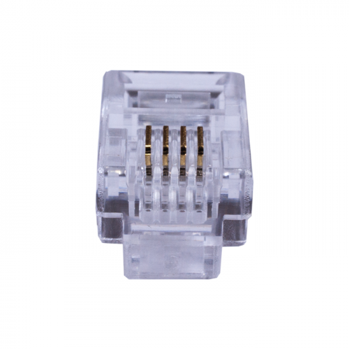 Коннекторы 4P4C (RJ-11) (100шт) (10-0229) Телефонный разъем 4P4C (RJ-11) Коннекторы 4P4C (RJ-11) (100шт) (10-0229) Телефонный разъем 4P4C (RJ-11)