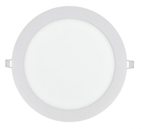 Светильник светодиодный ДВО 1608 LED 18Вт 6500 круг белый (LDVO0-1608-1-18-6500-K01)
