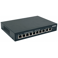 SW-20820(120W) Коммутатор 10-портовый Gigabit Ethernet с PoE