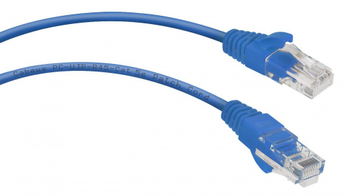PC-UTP-RJ45-Cat.5e-0.3m-BL (7662c) Патч-корд медный PC-UTP-RJ45-Cat.5e-0.3m-BL (7662c) Патч-корд медный