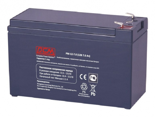 PM-12-7.0 (421610) Аккумулятор герметичный свинцово-кислотный PM-12-7.0 (421610) Аккумулятор герметичный свинцово-кислотный