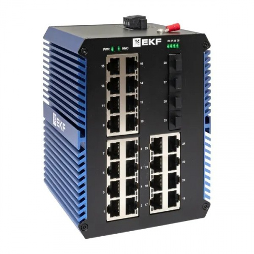 TSX-U-4GX/SFP-24GTP Промышленный неуправляемый коммутатор TSX-U-4GX/SFP-24GTP Промышленный неуправляемый коммутатор