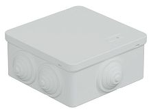 Коробка JBS101 6 вых, IP55 100х100х55 (44037W-1) Коробка распределительная