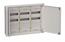 Корпус металлический встраиваемый TITAN 5 ЩРв-108 (3х36) 630х885х130 IP31 одна дверь серый (TI5-50-V-3х036-31-7035)