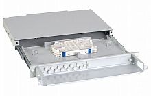 ШКОС-ВП-1U/2-12-FC/ST~12-FC/D/SM~12-FC/UPC(130304-01007) Кросс оптический 19"