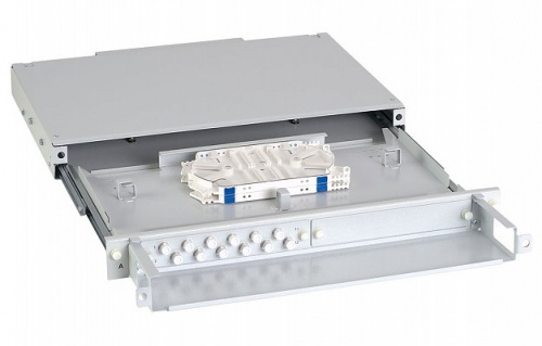 ШКОС-ВП-1U/2-12-FC/ST~12-FC/D/SM~12-FC/UPC(130304-01007) Кросс оптический 19"