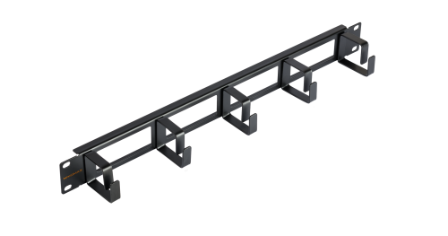 NMC-OK400H-1U-BK-2 (2 шт) Кабельный органайзер 19"