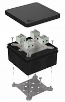 Коробка огнестойкая для о/п двухкомпонентная 100х100х50 (60-0300-9005-FR6.0-8) Коробка огнестойкая