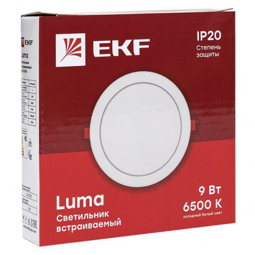 ДВО-1006 9Вт 6500K IP20 Basic (DLL-1006-9-6500) Светильник фото 7