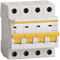 ВА47-29 4P D 8А 4,5кА KARAT (MVA20-4-008-D)