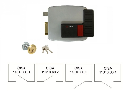 11.610.60.4 Замок электромеханический CISA накладной