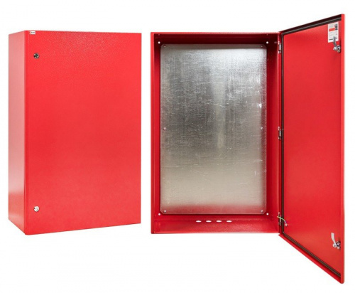 ЩМПг- 50.40.22 (ЩРНМ-2) RAL 3001 IP54 PROxima (mb24-2-3001) Щит с монтажной панелью 500х400х220 мм RAL 3001
