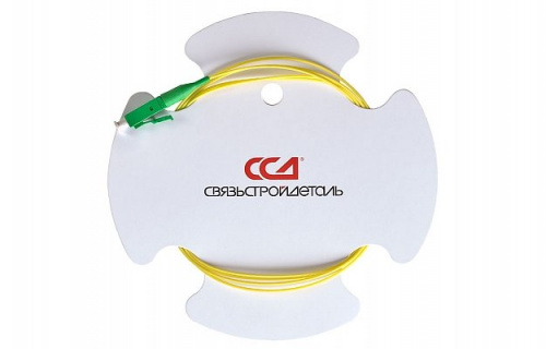 ШОС-SM/0.9 мм-LC/APC-p/t -1.0м (130201-03690) Пигтейл оптический